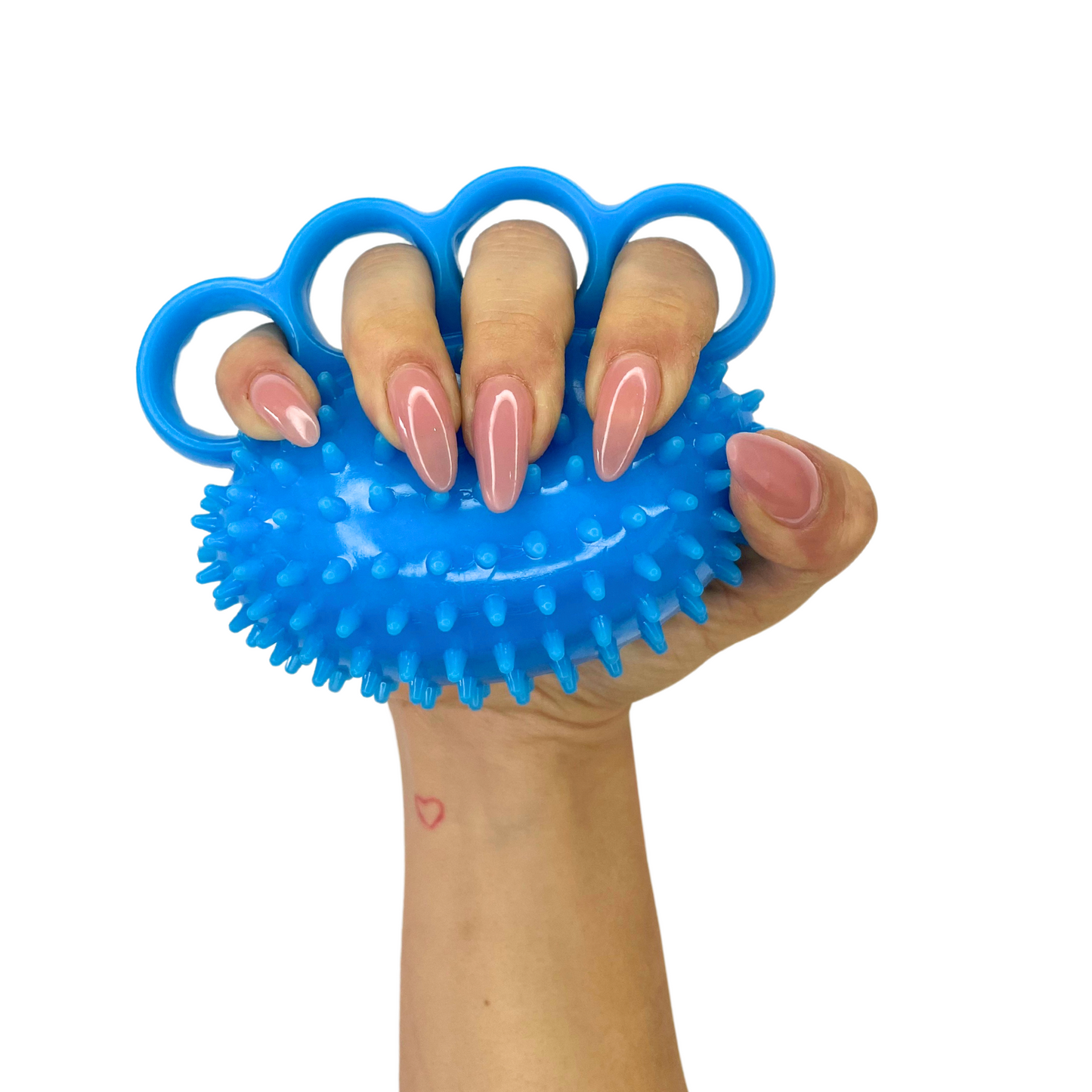 Hand Grip Strengthener & Finger Therapy Exercise Ball - Massage Equipment for Stress Relief, Flexibility, Stroke Recovery, Arthritis, Anxiety, Physical Therapy, and Muscle Massage for Athletes, Musicians, Elderly, and Yoga Enthusiasts.