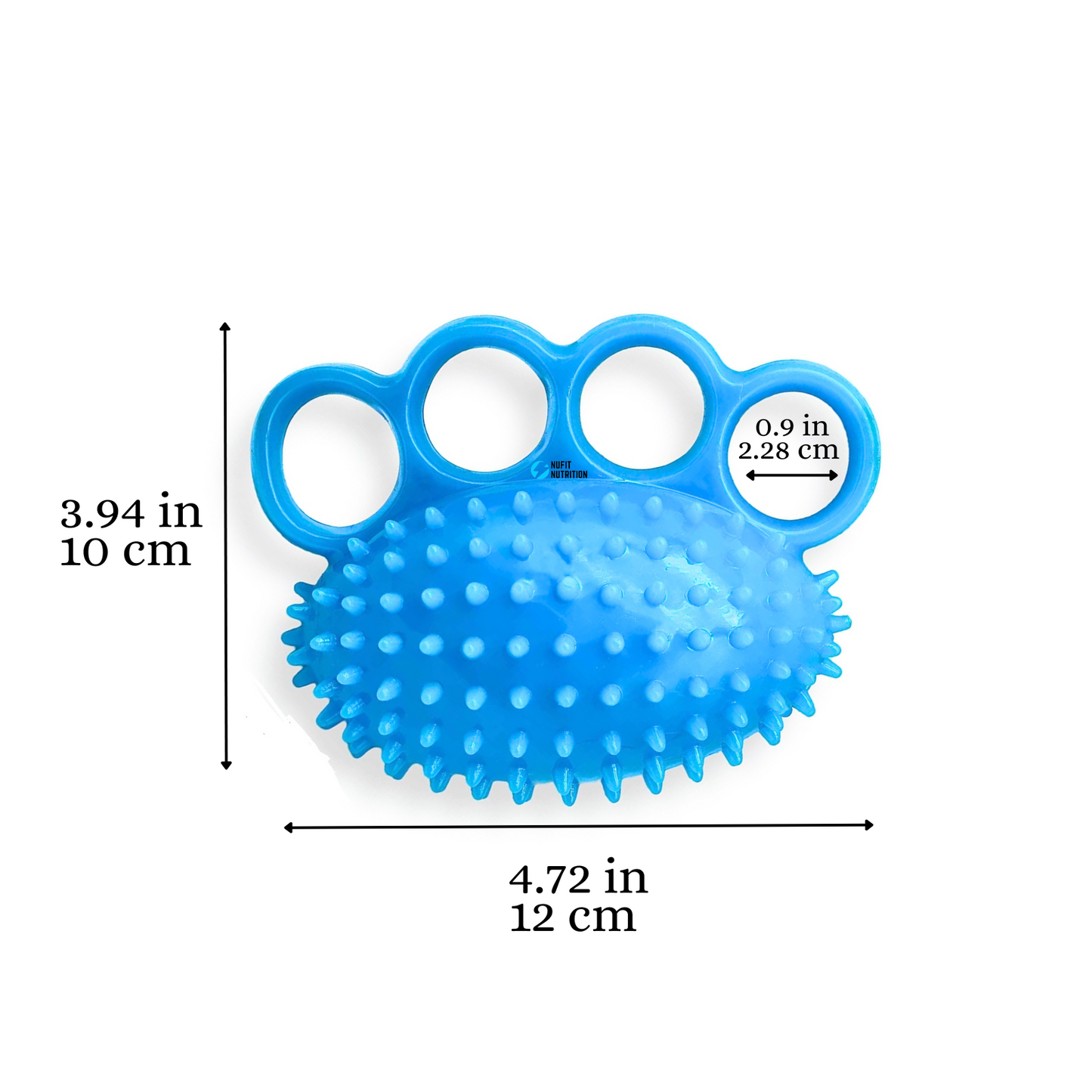 Hand Grip Strengthener & Finger Therapy Exercise Ball - Massage Equipment for Stress Relief, Flexibility, Stroke Recovery, Arthritis, Anxiety, Physical Therapy, and Muscle Massage for Athletes, Musicians, Elderly, and Yoga Enthusiasts.